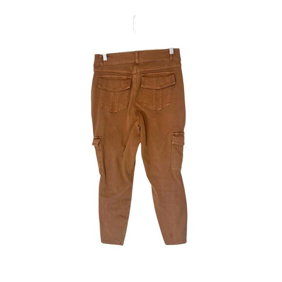 Spanx Brown Stretch Pull On Twill Slim Ankle Cargo Pant Size Large Style 20311Q - Picture 11 of 14
